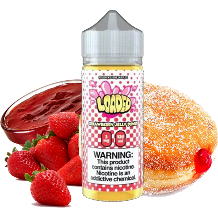 Loaded Strawberry Jelly Donut